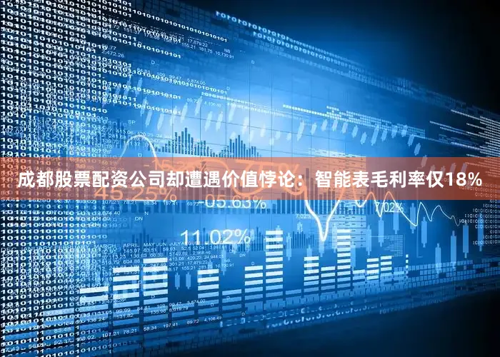 成都股票配资公司却遭遇价值悖论：智能表毛利率仅18%